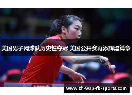 美国男子网球队历史性夺冠 美国公开赛再添辉煌篇章